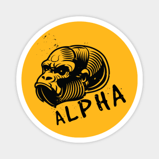 Alpha Gorilla Magnet